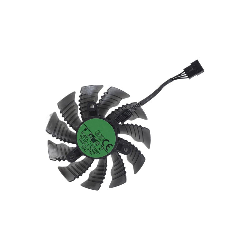 مروحة التبريد الأساسية الأصلية باللون الأسود مقاس 82 مم لبطاقات الرسومات RTX 3070ti و3080 و3090 مع تنظيم حراري متفوق - Image 2