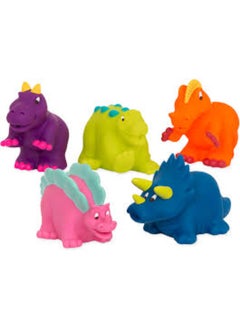 BATTAT Dinosaur Bath Buddies 5 Pcs  - Image 2