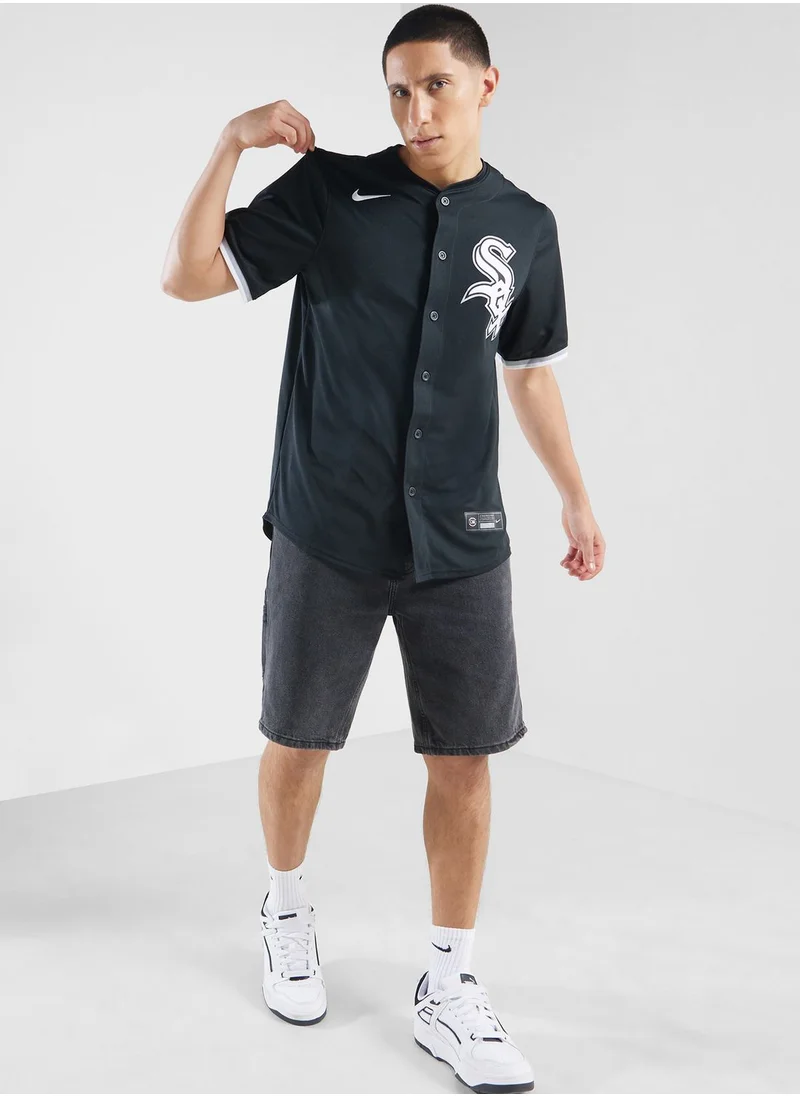 Nike Mlb Chicago Bulls White Sox Alternate Jersey