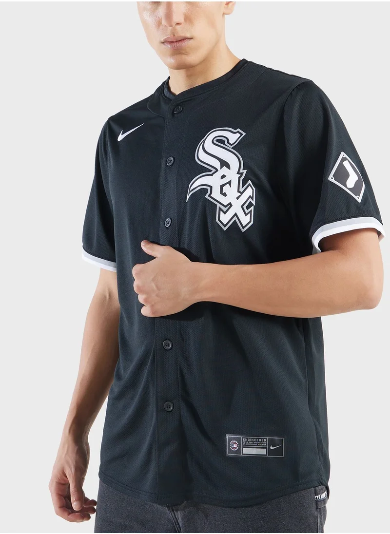 Nike Mlb Chicago Bulls White Sox Alternate Jersey