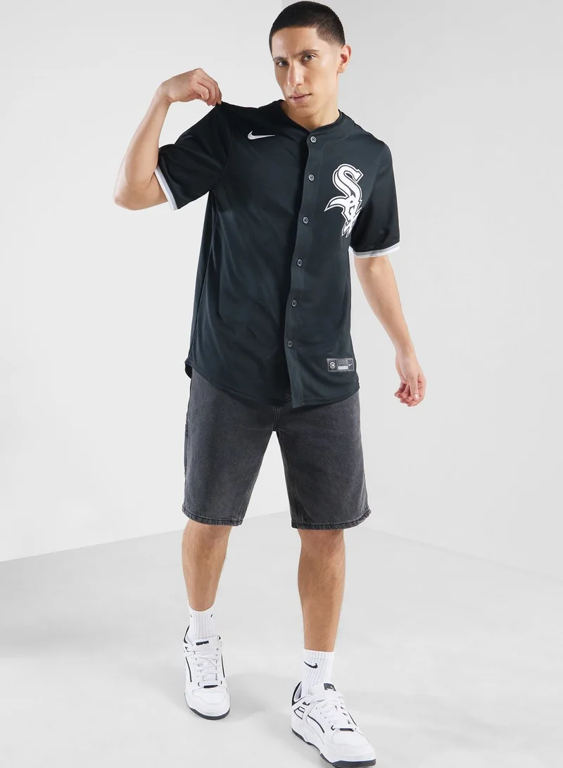 Nike Mlb Chicago Bulls White Sox Alternate Jersey