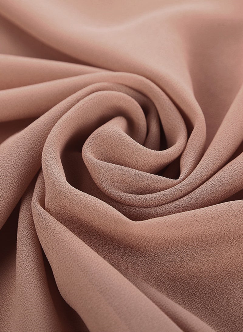 Pearl Chiffon Scarf Wrap Silk Scarf  - Image 3