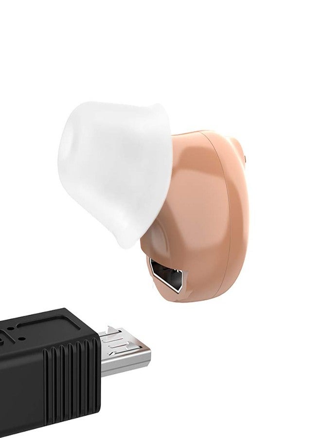 QiongSi Mini Rechargeable Sound Amplifier, Hearing Amplifier with Digital Noise Reduction for Portable Carrying - Image 1