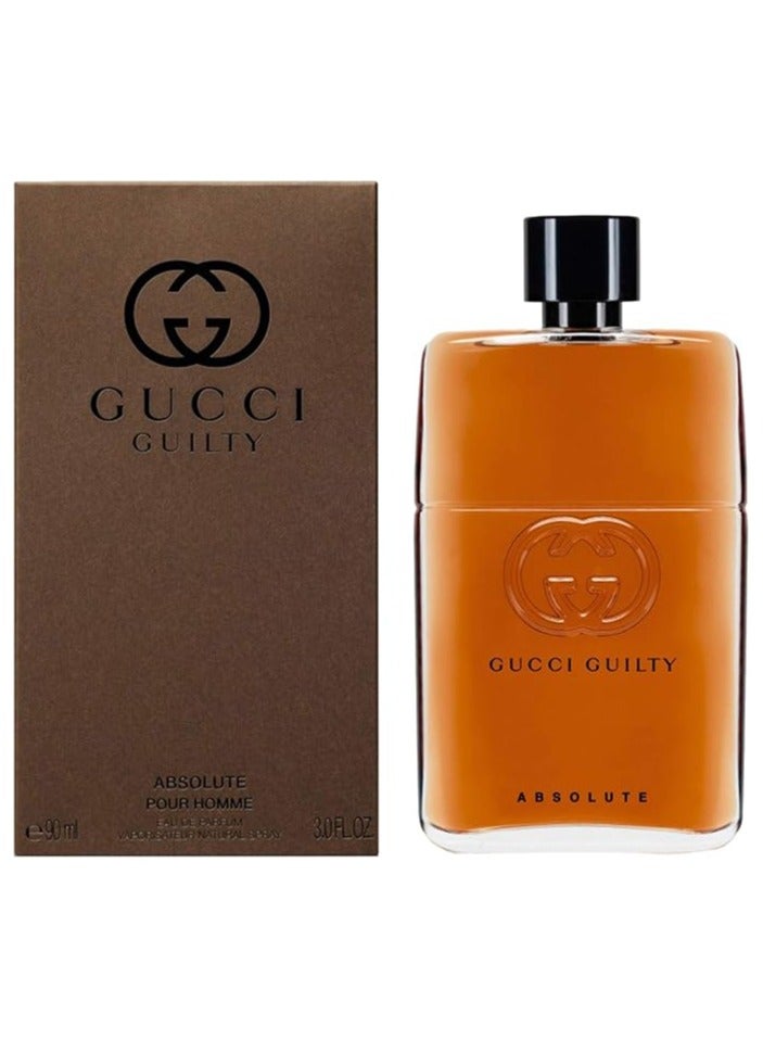 GUCCI Guilty Absolute EDP For Men 90ml - Image 3