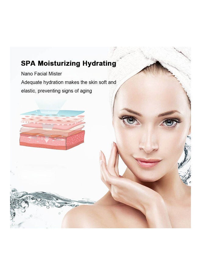 NIBEMINENT Portable Face Steamer Pink 12.10x3.00x4.10cm - Image 5