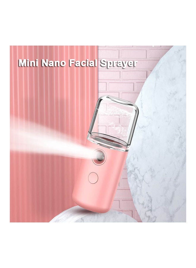 NIBEMINENT Portable Face Steamer Pink 12.10x3.00x4.10cm - Image 3