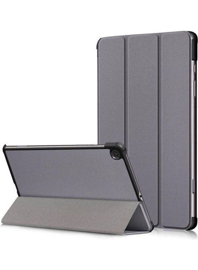 نيبمينينت غطاء حماية واق ثلاثي الطيات وخفيف الوزن مزود بمسند لجهاز سامسونج جالاكسي تاب S6 لايت مقاس 10.4 بوصة إصدار 2020 رمادي