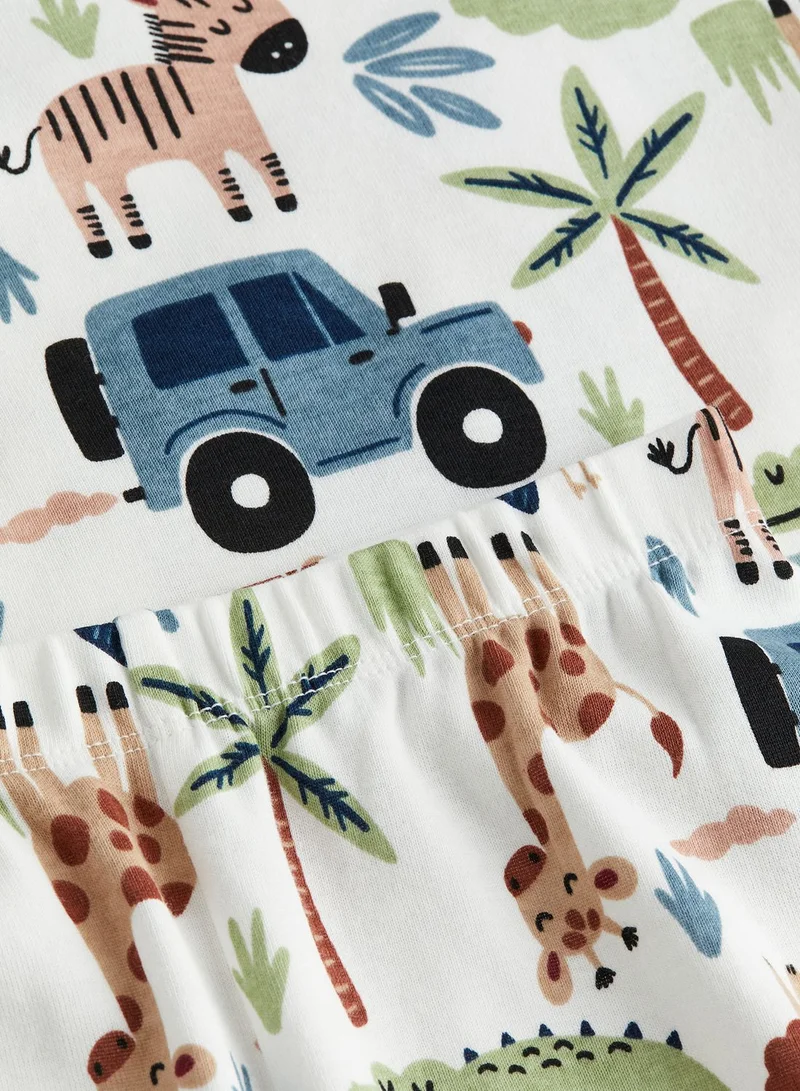 H&M Kids Printed Pyjama Set