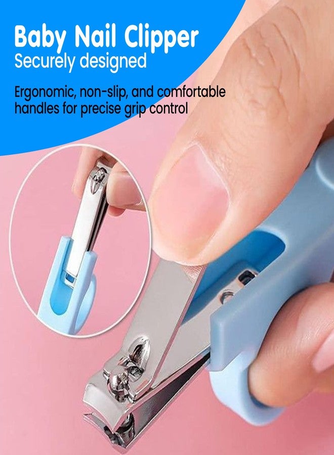 VIVATRA Baby Care Grooming Kit 6 in 1 Infant Hygiene Set with Comb, Brush, Nail Clipper, Cover for Nail Clipper., Scissors & Filer for Newborn & Toddler Safety Grooming Essentials Random Color - Image 4