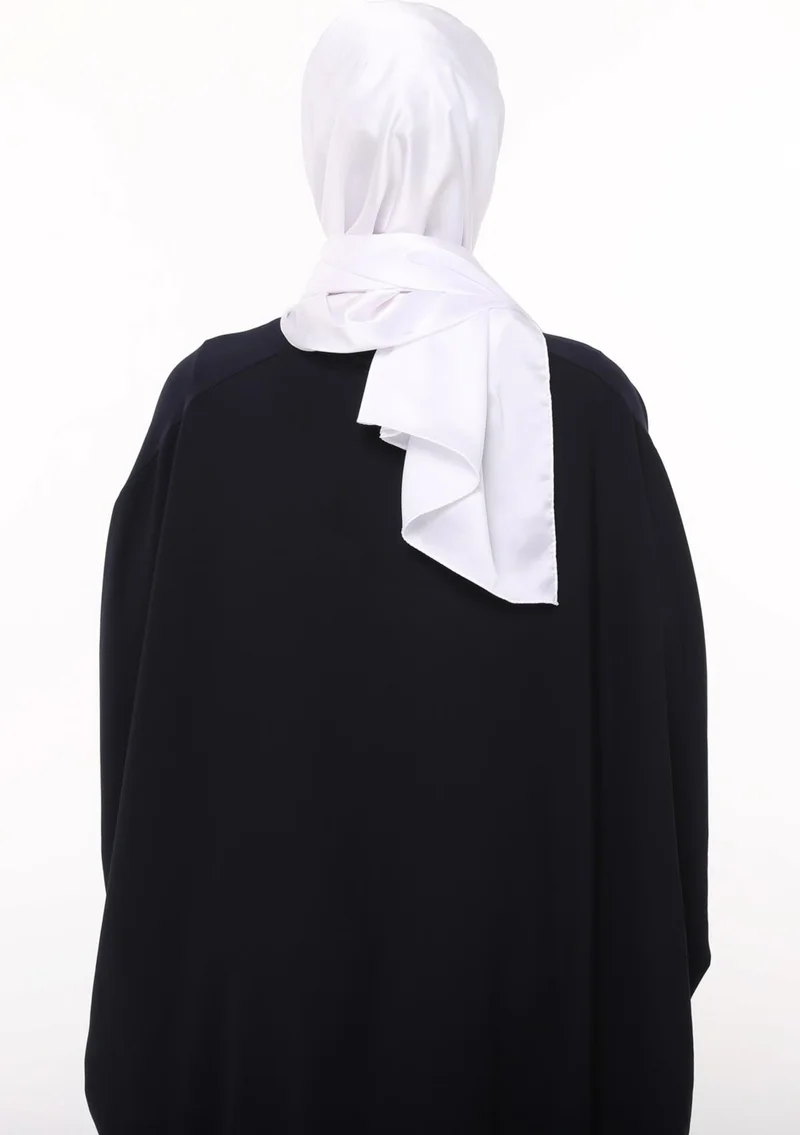 Altobeh Women's Plain Crepe Satin Shiny Luxury Evening Dress Shawl