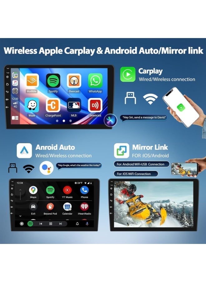 SHEZA STAR - Android Car Stereo for Lexus LX470 J100 2 2003-2007 4GB RAM 64GB ROM 10 Inch Support Carplay, MirrorLink WiFi BT, IPS Touch Screen with AHD Camera Included - Image 1