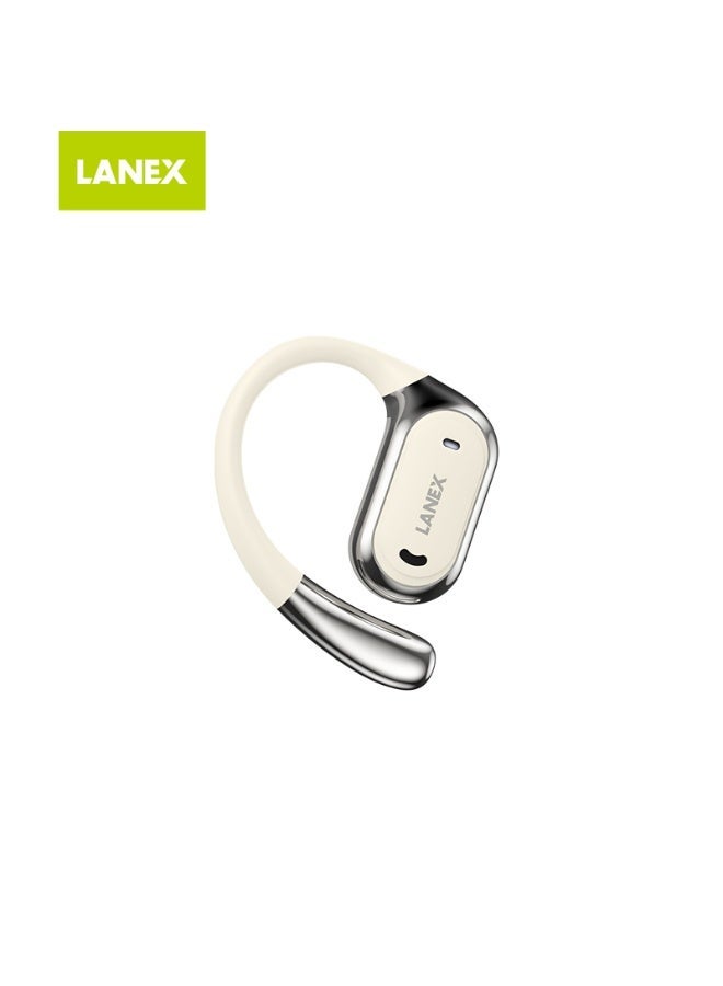 لانيكس سماعات أذن لاسلكية بلوتوث LANEX X13 مع خطافات أذن رياضية، سماعات رياضية (أسود) - Image 2