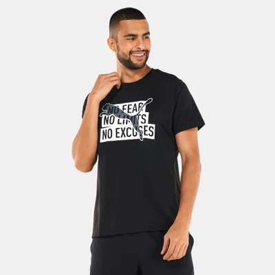 PUMA Men's Performance Slogan Cat Training T-Shirt