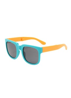 New Fashion Fold Kids Sunglasses Children Polarized Sun Glasses Boys Girls Glasses Protection Baby Eyewear UV400 Gafas De Sol-Lenses Color:C4-Frame Color:As shown in the figu