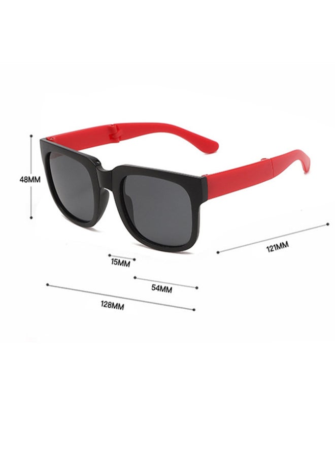 Generic - New Fashion Fold Kids Sunglasses Children Polarized Sun Glasses Boys Girls Glasses Protection Baby Eyewear UV400 Gafas De Sol-Lenses Color:C4-Frame Color:As shown in the figu - Image 1