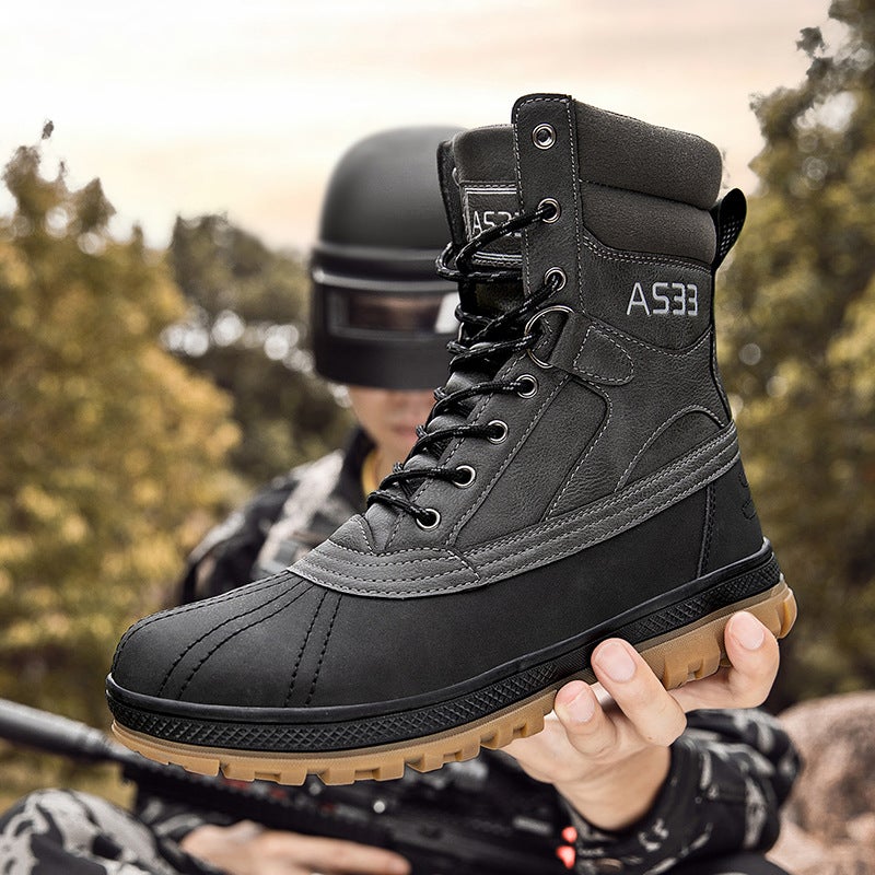 Delta High-Top Boots Tactical Boots Combat Boots Military Fans Outdoor Land Combat Shoes Boots Desert Boots Hiking Boots - Image 4