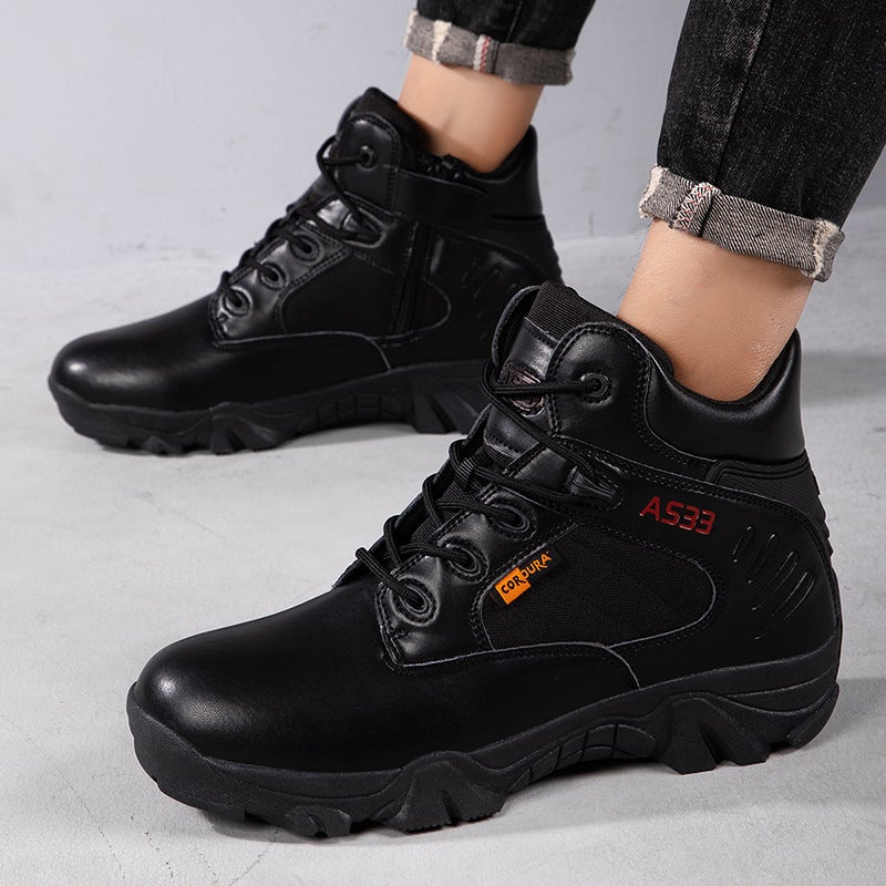 Delta High-Top Boots Tactical Boots Combat Boots Military Fans Outdoor Land Combat Shoes Boots Desert Boots Hiking Boots - Image 1