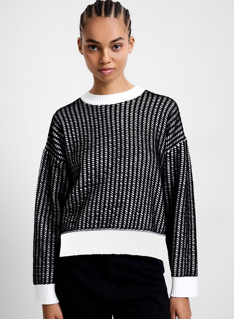 French Connection Jullie Longsleeve Crew Neck Jumper - Image 1