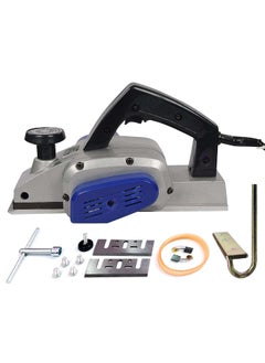 Mass Pro Mass Pro Electric Wood Planer 82mm 650W Professional Woodworking Machine MultiFunction with Planer Accessories Wood Smooth Planning YIKING Corded Planer 1 mm  - Image 1