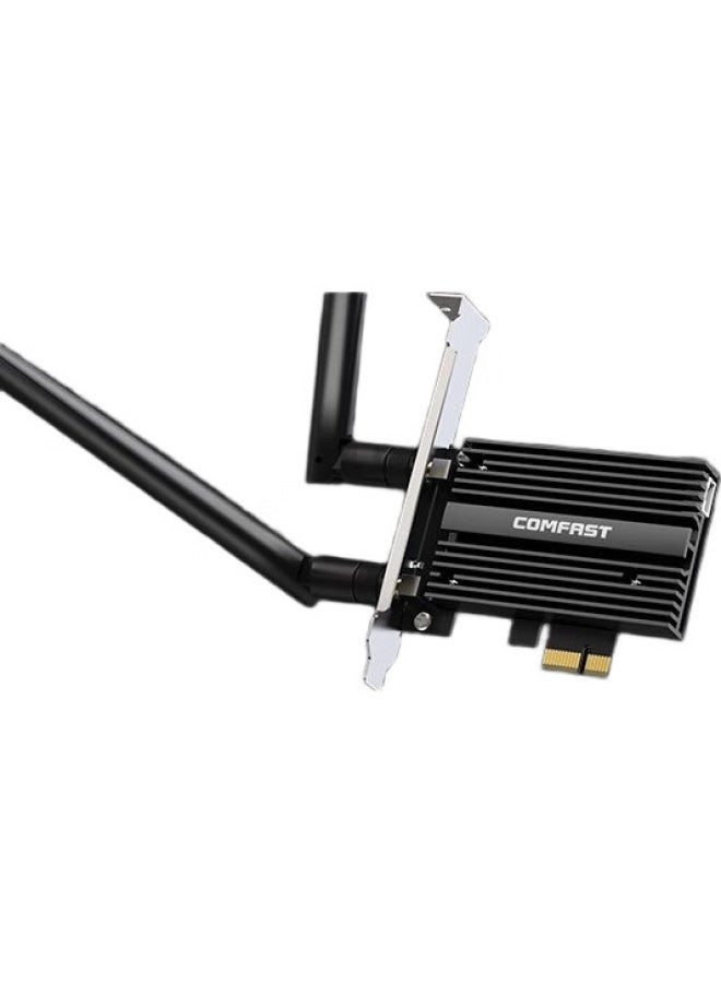 Comfast Ax200-Pro Gigabit Intel Dual-Band 5G Desktop Built-In Pci-E Wireless Network Card, Wifi 6 + Bluetooth 5.2 Cnvi+Wifi Receiver - Image 2