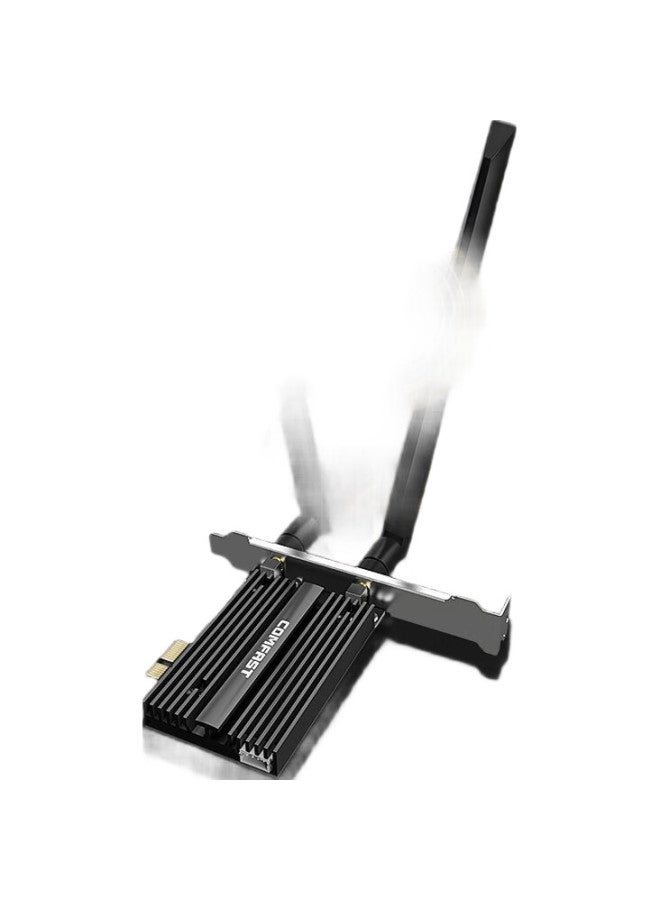 Comfast Ax200-Pro Gigabit Intel Dual-Band 5G Desktop Built-In Pci-E Wireless Network Card, Wifi 6 + Bluetooth 5.2 Cnvi+Wifi Receiver - Image 1