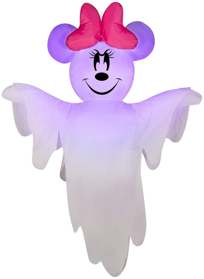 جيمي دمية ميني ماوس معلقة من جيمي، من ديزني، بارتفاع 4 أقدام، لون أبيض - Image 1