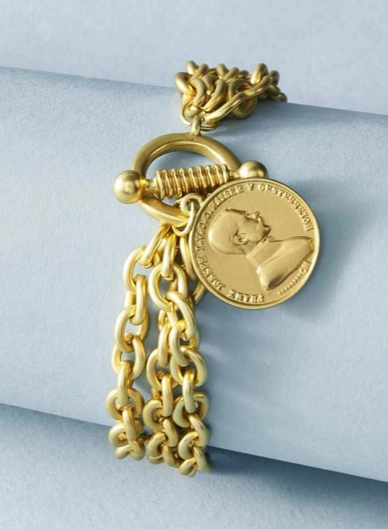 sixtyfour Amazing Gold Plated Bracelet For Women - Image 3