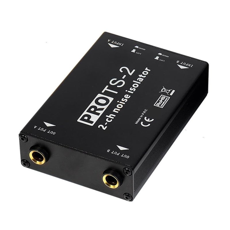 6.5mm Gold Grounding Noise Isolator Filter for Car Audio and Home Sound System - Image 2