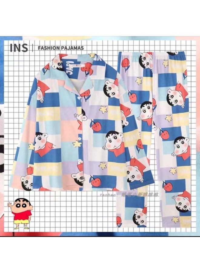 New Long Sleeve Pajama Set