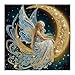 BBOLDIN Beautiful Moon Angel Puzzles for Adults 1000 Pieces Colorful Diamond Gem Aesthetic Jigsaw Puzzles Impossible Pretty Art 1000 Piece Challenging Puzzle - Image 2