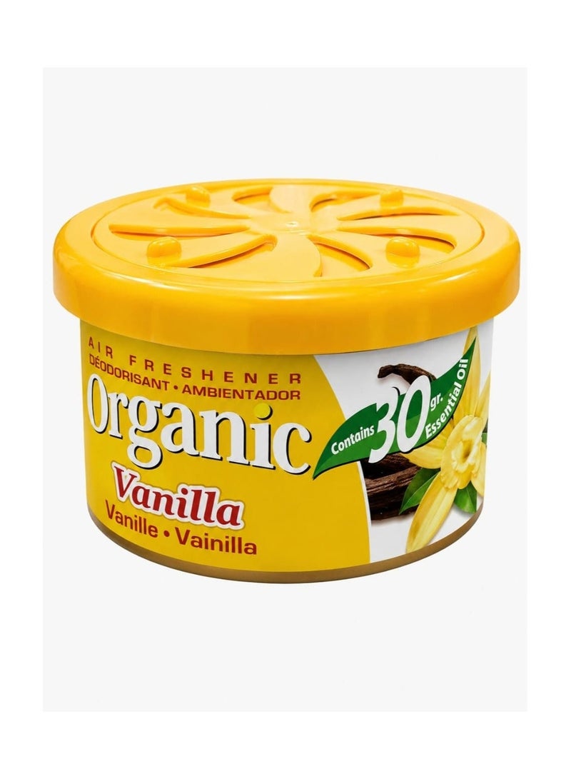 LD Car Air Freshener Can With Vanilla Scent With Perfect Design, Premium And Eco-Friendly Material