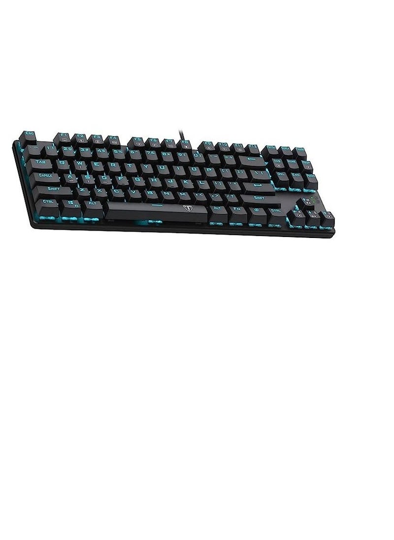 T-DAGGER - Bora (TGK313) Gaming Mechanical Keyboard ,Outemu Blue Switch ,Detachable Cable ,Double Shot Inject Keycaps ,Tenkeyless Design | Compatible with PC/PS4/Laptop - Image 1