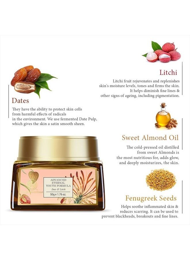 Forest Essentials - تركيبة الشباب الدائم بالتمر والليتشي - 50 جرام - Image 1