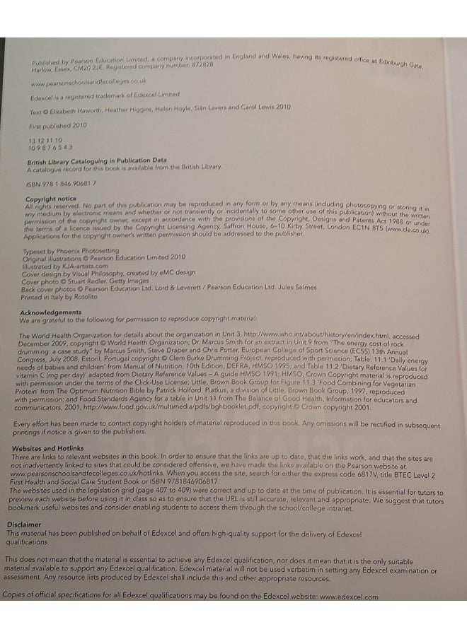 BTEC Level 2 First Health and Social Care Student  - Image 2