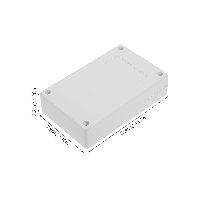 2 قطعة صندوق تقاطع بلاستيكي مقاوم للعوامل الجوية لغلاف كهربائي للاستخدام الداخلي والخارجي - Image 3