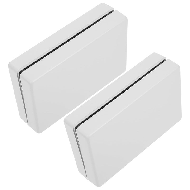 2 قطعة صندوق تقاطع بلاستيكي مقاوم للعوامل الجوية لغلاف كهربائي للاستخدام الداخلي والخارجي - Image 1