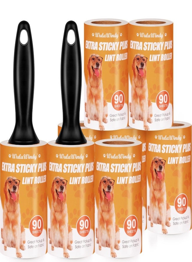 WulaWindy Lint Roller for Pet Hair, Extra Sticky Lint Rollers Pet Hair Remover for Clothes, Work Great on Pet Hair Value Pack (4 Pack) (8 Pack) - Image 1
