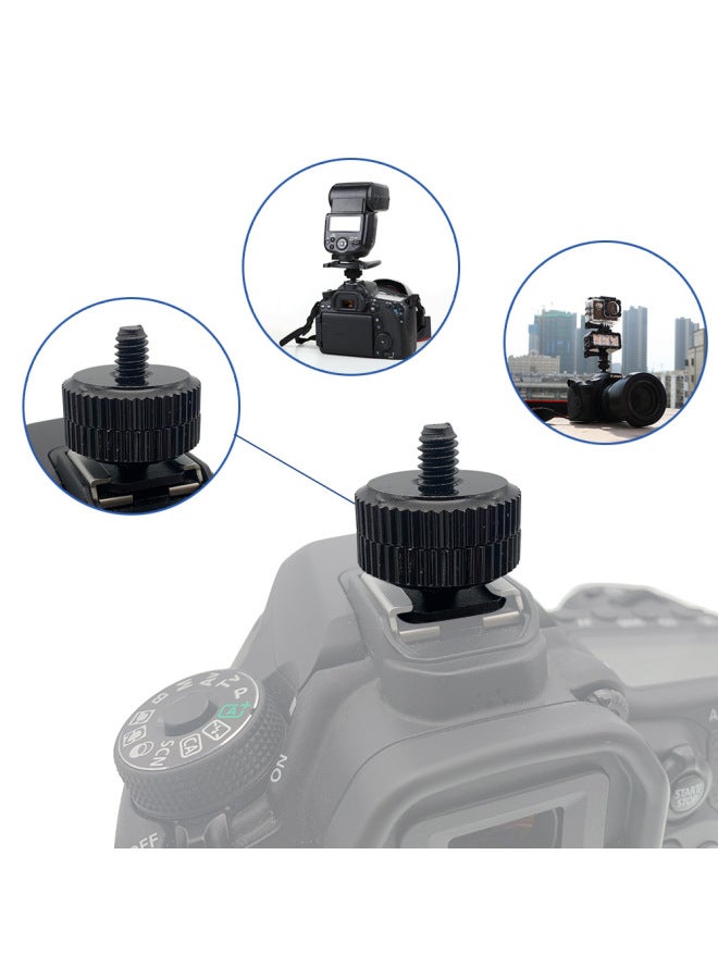 حامل الفلاش المعدني، مقعد الحذاء الساخن، حذاء بارد ثلاثي الرؤوس، برغي، محول أحادي/مزدوج الطبقات، صفيحة تمدد، مقعد حذاء ساخن - Image 5