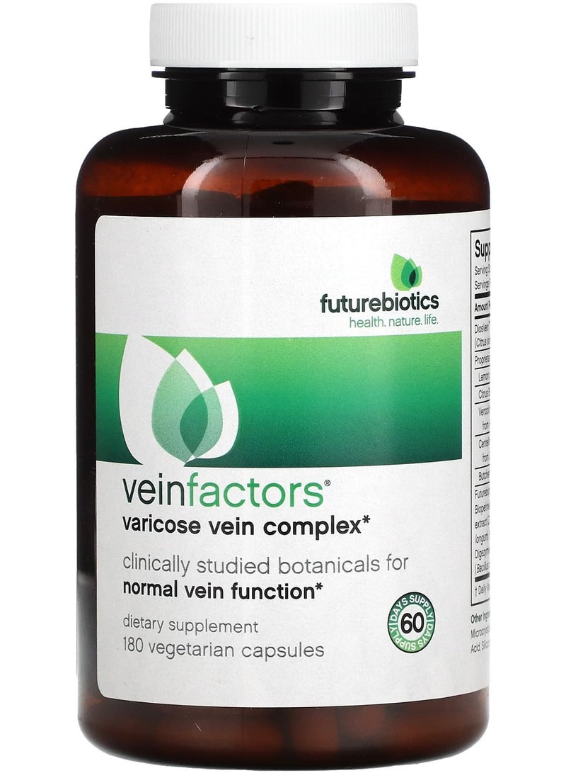 Futurebiotics فيين فاكتورز، مركب الدوالي، 180 كبسولة نباتية