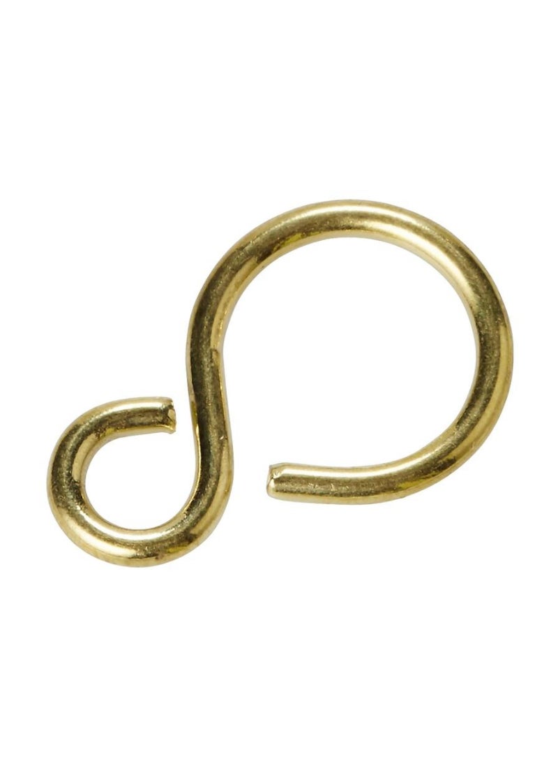 ACE Diall Brass Sliding S-Hook Pack 2 x 25mm 4Pcs