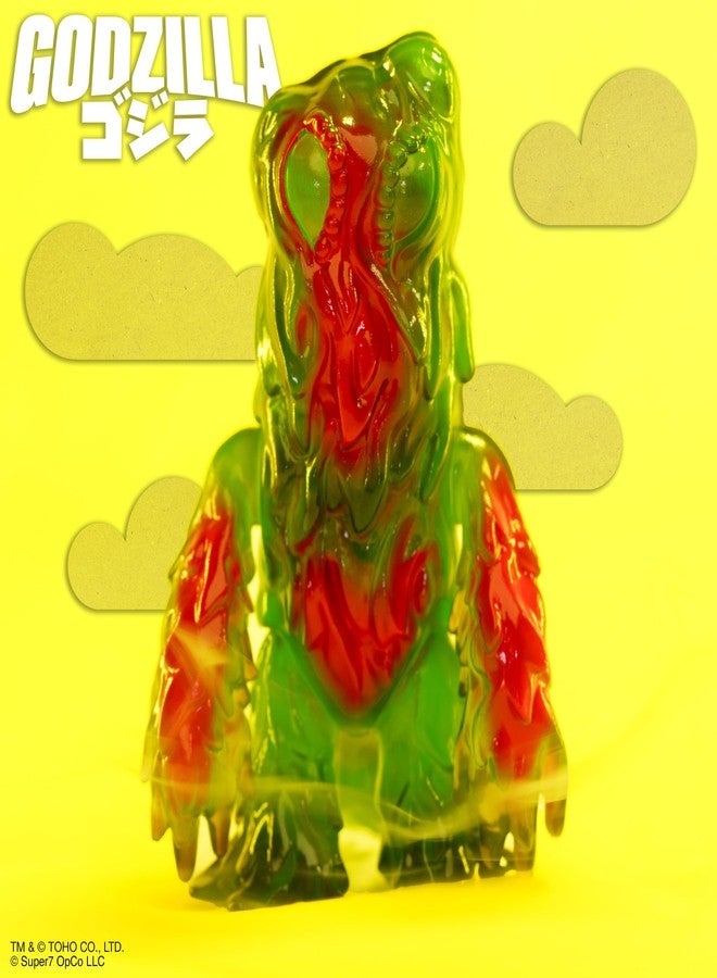 Super7 Toho Hedorah '71 (Clear Green) Reaction Figure - 3.75" Toho Godzilla Action Figure Classic Monster Movie Collectibles and Retro Toys - Image 4