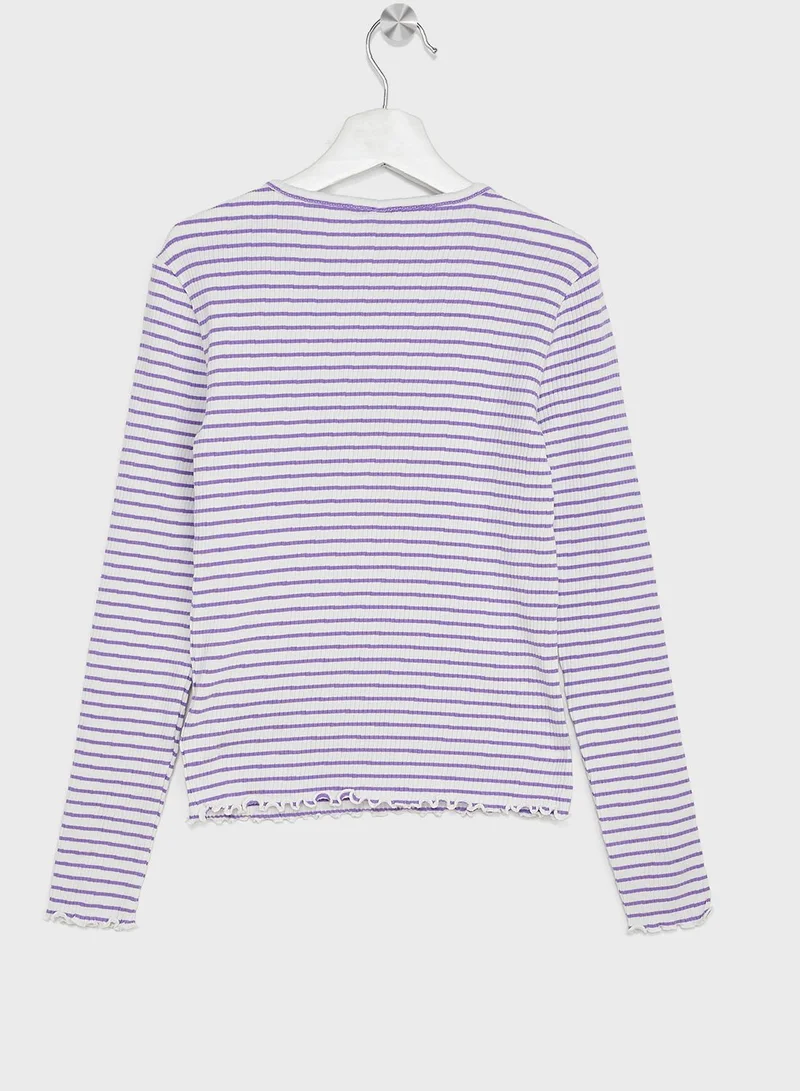 only_kids Kids Striped T-Shirt