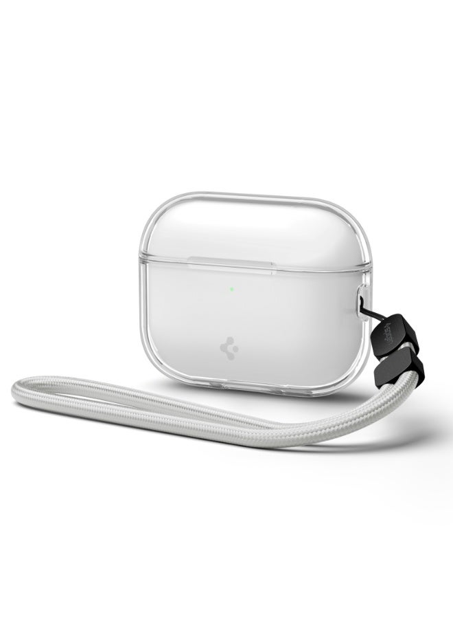 Spigen Liquid Crystal for AirPods Pro 3 Case Clear Cover [with Wrist Strap] Compatible with AirPods Pro 3rd Generation (2025) - Crystal Clear - Image 1