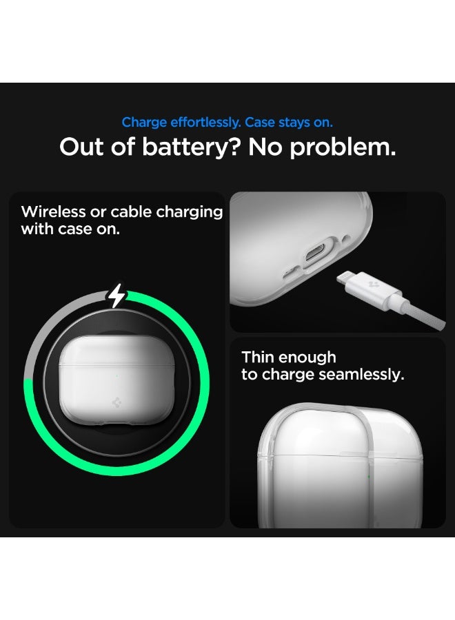 Spigen Liquid Crystal for AirPods Pro 3 Case Clear Cover [with Wrist Strap] Compatible with AirPods Pro 3rd Generation (2025) - Crystal Clear - Image 5