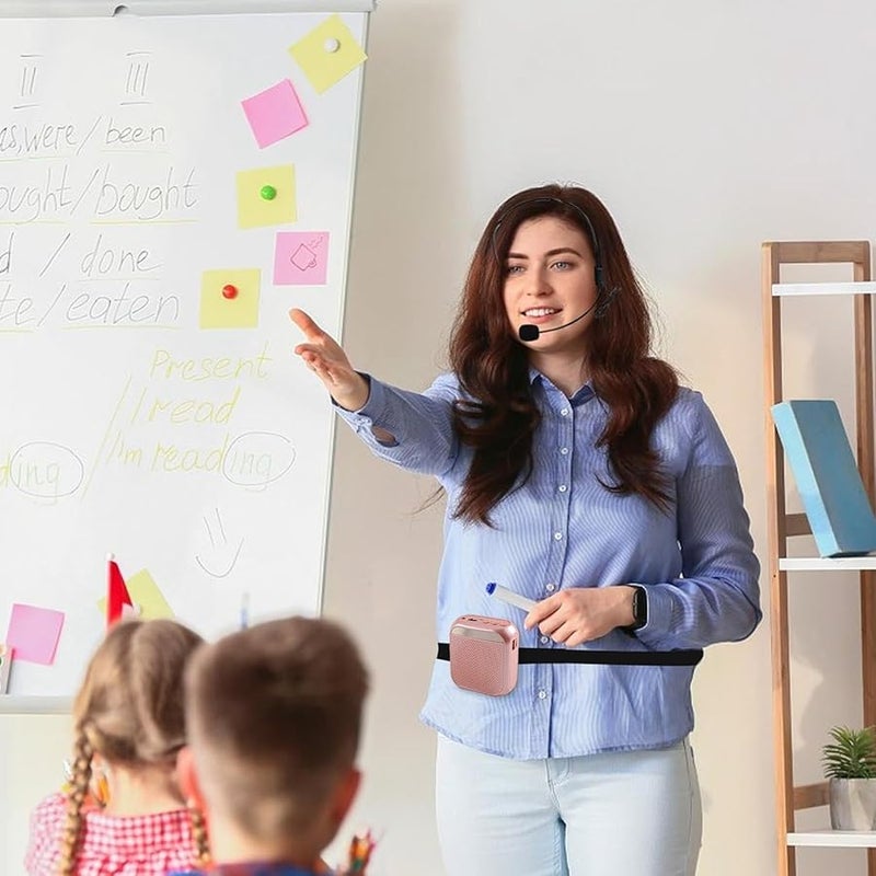 Portable Voice Amplifier Speaker with 2200mAh Battery Tour Guide Personal Loudspeaker - Image 4