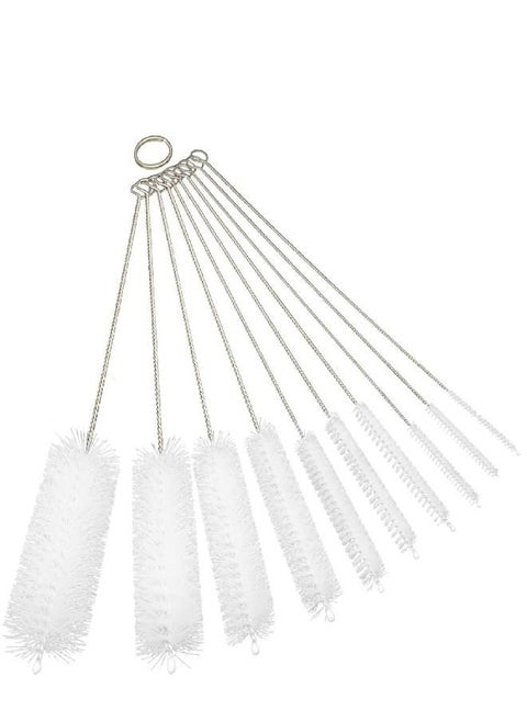 10 Pieces Drinking Straw Cleaning Brush Straw Cleaner Straw Brush Pipe Cleaners Tube Bottle Cleaning Brush