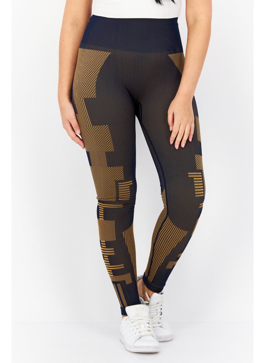 Adidas - Adidas x Karlie Kloss Women Sportswear Fit Training Tights, Navy - Image 1