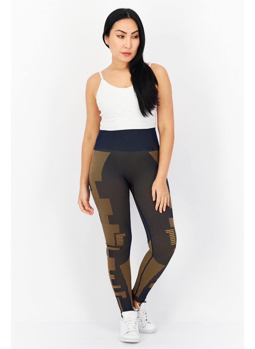 Adidas - Adidas x Karlie Kloss Women Sportswear Fit Training Tights, Navy - Image 1