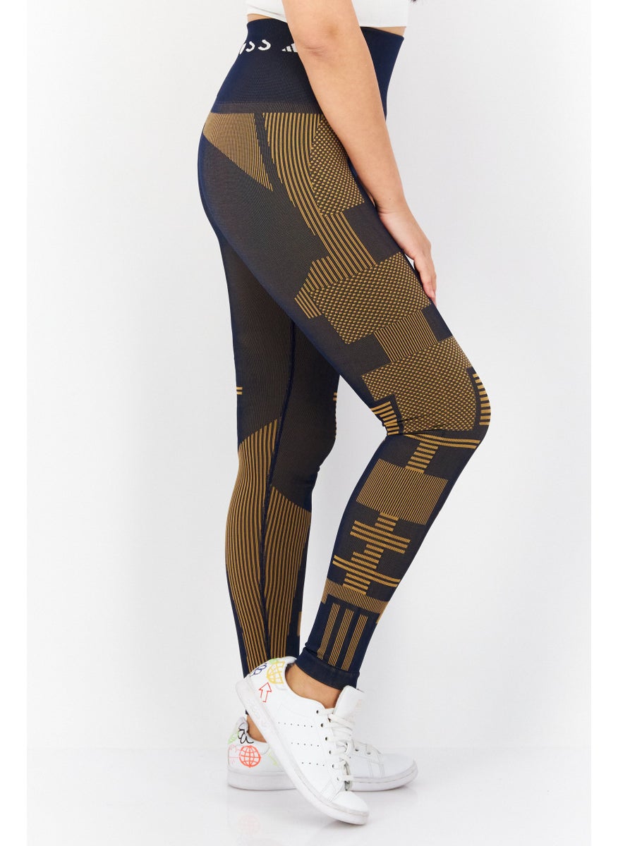 Adidas - Adidas x Karlie Kloss Women Sportswear Fit Training Tights, Navy - Image 1