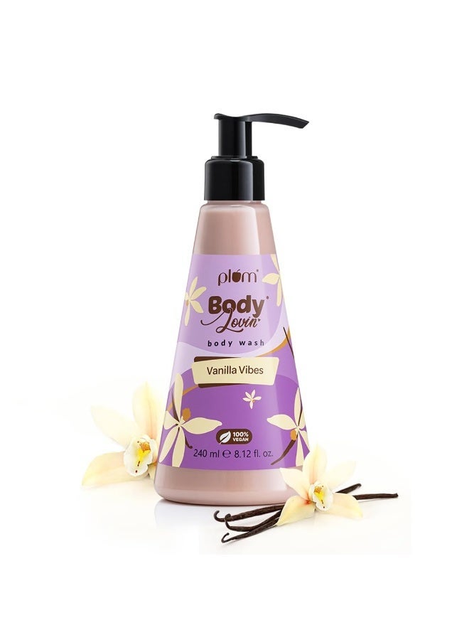 Plum Bodylovin' Vanilla Vibes Body Wash - 240ml - Image 1